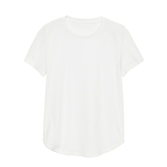 Banana Republic SUPIMA cotton crew neck white t-shirt - Picture 2 of 6